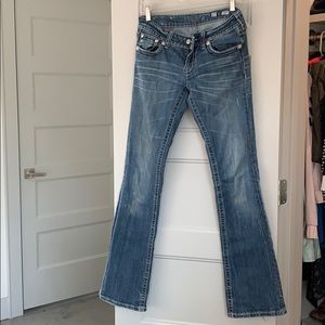 Boot cut miss me jeans size 27